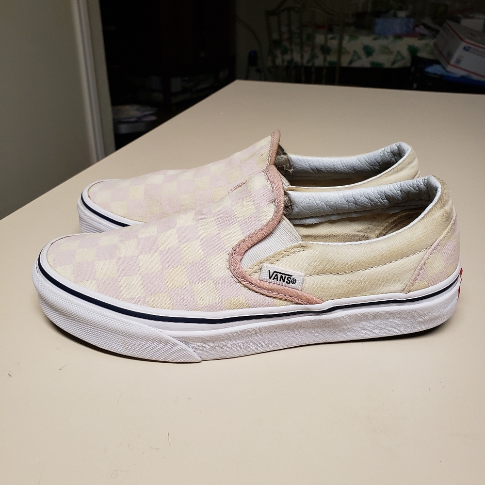 Vans Checkerboard slips on size 5 - Picture 5 of 8
